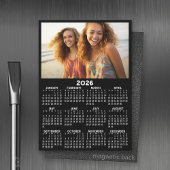 年の写真を表示するカレンダーモダンミニマル