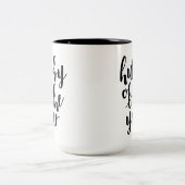 年の夫 ツートーンマグカップ (中央)