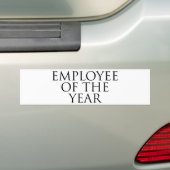 年の従業員 バンパーステッカー (車上)