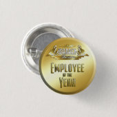 年の従業員 缶バッジ (正面&裏面)
