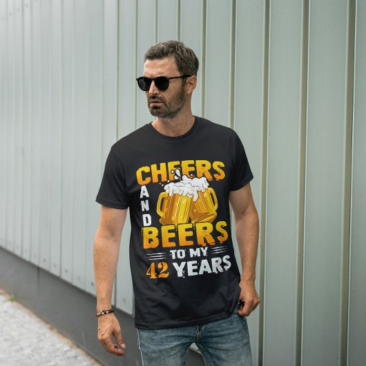 年の応援と私の誕生日ギフトへのビール Tシャツ
