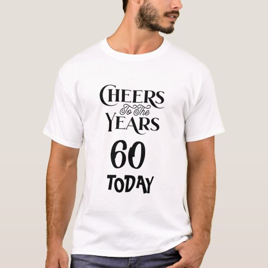 年の応援/誕生日の番号を追加。編集可能。 Tシャツ (正面)