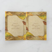 年の挨拶状のウィッカ信者の車輪 カード (内部)