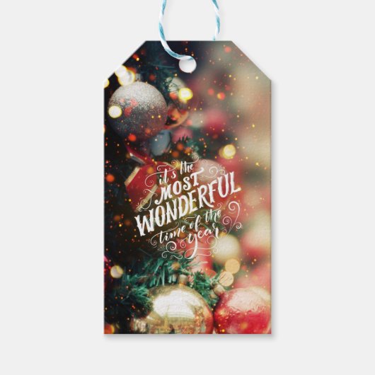 年の時刻 ギフトタグ (正面)