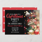 年の時刻 招待状 (正面/裏面)