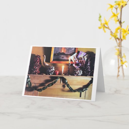 **年の最も素晴らしい時期****クリスマス** カード (黄色い花)