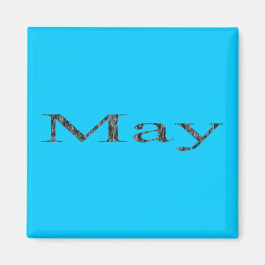 年の月 – 5月 マグネット (正面)