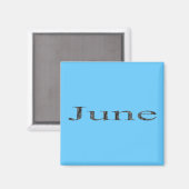 年の月 – 6月 マグネット (正面/裏面)