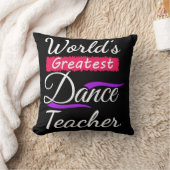 年の演奏会の想い出の品のギフトのダンスの先生の端 クッション (ブランケット)