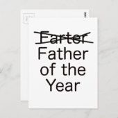 年の父より遠い黒い青の赤 ポストカード (正面/裏面)