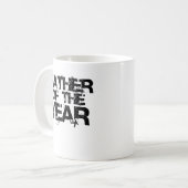 年の父。父の日贈り物 コーヒーマグカップ (正面左)