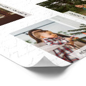 年の瞬間フォトコラージュ座標キープサケ ポスター (角)