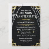 年の素晴らしいGatsby記念日の招待状 招待状 (正面)