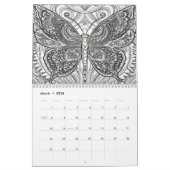 年の色の変更 カレンダー (3月 2026)