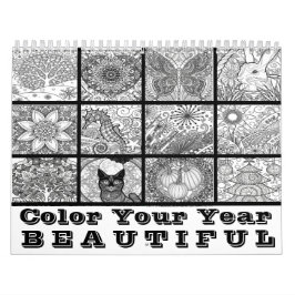 年の色の変更 カレンダー