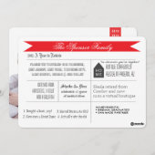 年の見直し シーズンカード (正面/裏面)