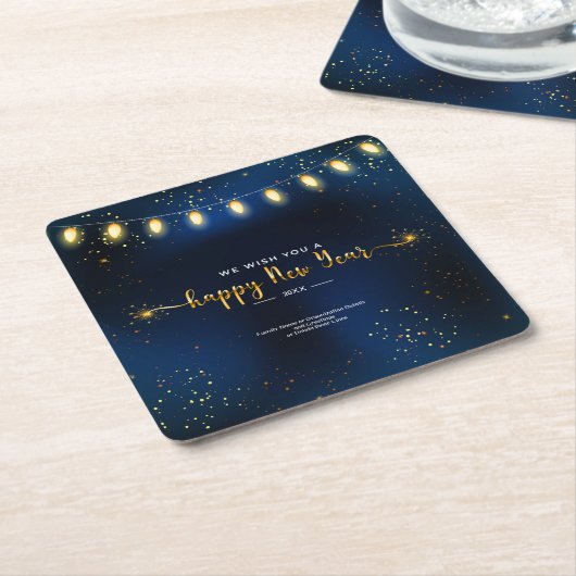 年の追加ファミリ団体や組織詳細20XX スクエアペーパーコースター (アングル)