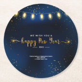 年の追加ファミリ団体や組織詳細20XX ラウンドペーパーコースター (正面)