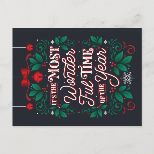 年の郵便はがきのすばらしい時 シーズンポストカード (正面)