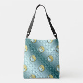 年の金属ヘビ クロスボディバッグ (裏面)