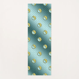 年の金属ヘビ ヨガマット