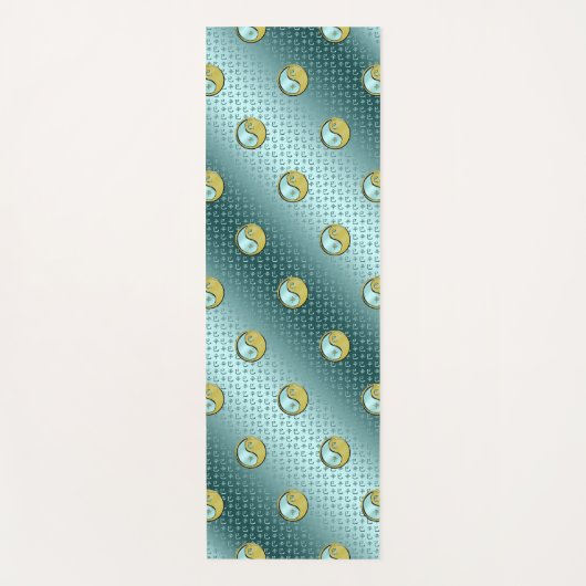 年の金属ヘビ ヨガマット (正面)