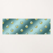 年の金属ヘビ ヨガマット (正面(横))