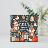 年の魔法の時間 – クリスマスキツネ シーズンカード (スタンド正面)