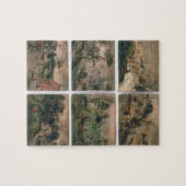 年の12か月: 1月、2月、 ジグソーパズル (横)