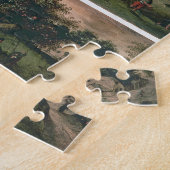 年の12か月: 1月、2月、 ジグソーパズル (側面)