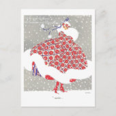 年の12ヶ月:ニブース ポストカード (正面)