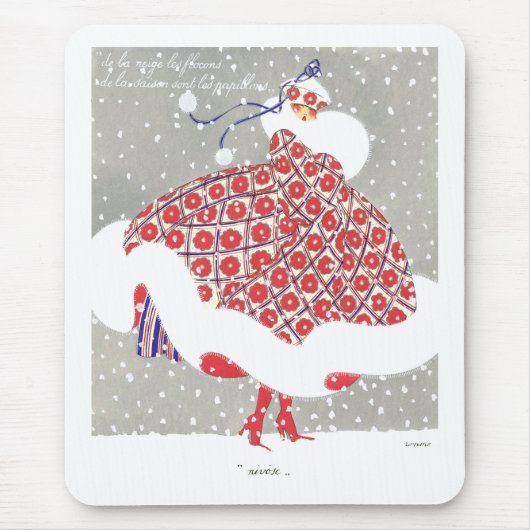 年の12ヶ月:ニブース マウスパッド (正面)