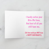 年はあなたに親切ずっとbirthayカードです カード (内部)