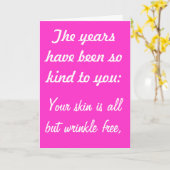 年はあなたに親切ずっとbirthayカードです カード (黄色い花)