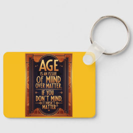 年は問題よりも気になる キーホルダー