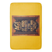 年は問題よりも気になる バスマット (正面縦)