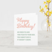 年は年齢の誕生日カードに含まれない カード (黄色い花)