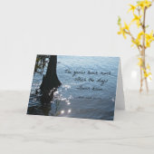 年は日が決して知らないかどれを多くに教えます カード (黄色い花)