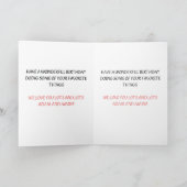 年は過ぎ去らぬ 招待状 (内部)