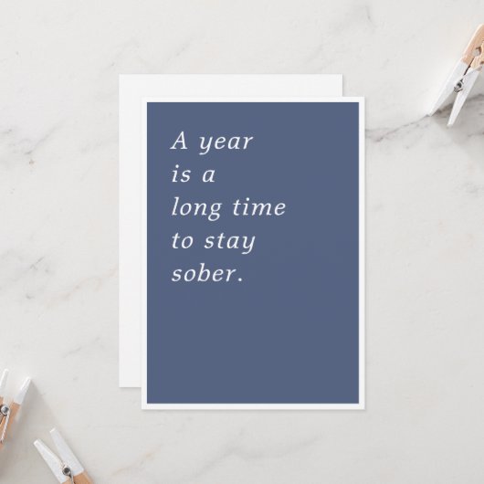 年は長い カード (正面/裏面インサイチュ)