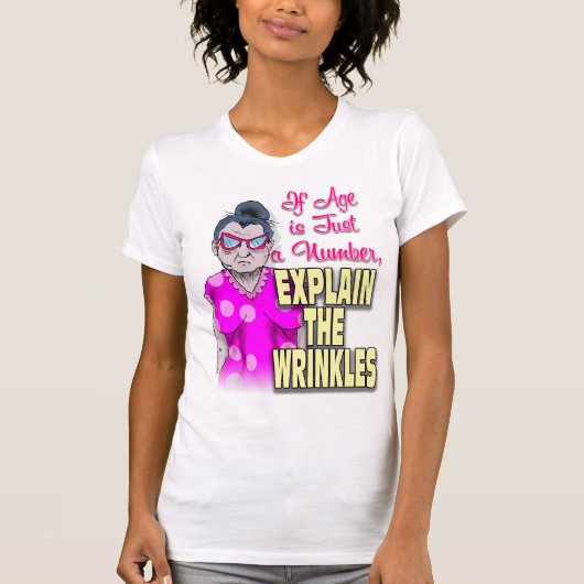 年もしは数に過ぎぬ Tシャツ (正面)