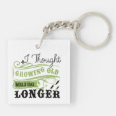 年よくはしゃぐ齢ユーモア キーホルダー (裏面)