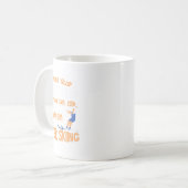 年をとってもウォータースキーをやめない コーヒーマグカップ (正面左)