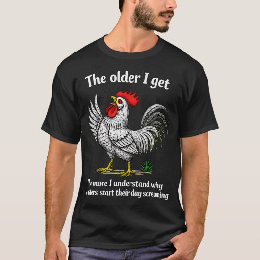 年をとるほど理解が深まる Tシャツ (正面)