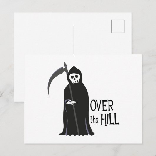 年をとる ポストカード (正面/裏面)