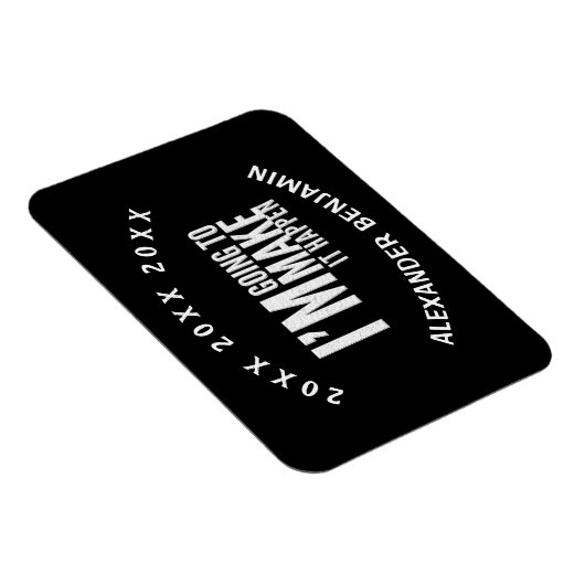 年をパーソナライズインスパイアして意欲を起こ実現する マグネット (右側)