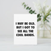 年を取ったかも知れぬ得が見物すカッコいいる ポストカード (スタンド正面)