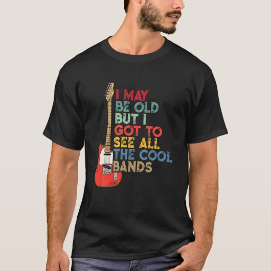 年を取ったかも知れぬ得が見物すカッコいいる Tシャツ (正面)