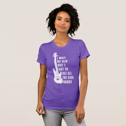 年を取ったかも知れぬ得が見物すカッコいいる Tシャツ (正面フル)