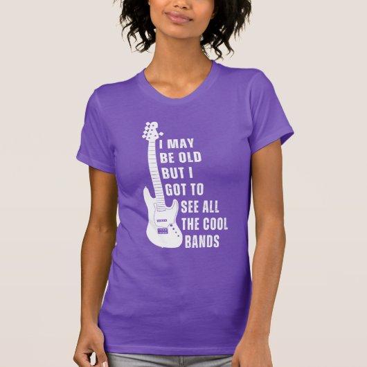 年を取ったかも知れぬ得が見物すカッコいいる Tシャツ (正面)